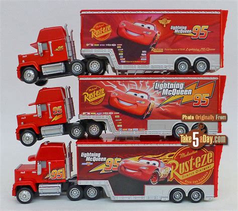 Mattel Disney Pixar CARS 3: New Mack Hauler Bright & Shiny | Take Five ...