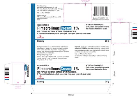 Pimecrolimus Cream: Package Insert - Drugs.com