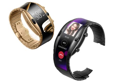 nubia Alpha smartwatch phone with flexible OLED display, 4G and nubia ...