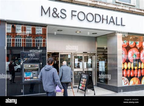 Marks and Spencer food hall in Camden High Street, London, UK Stock Photo - Alamy