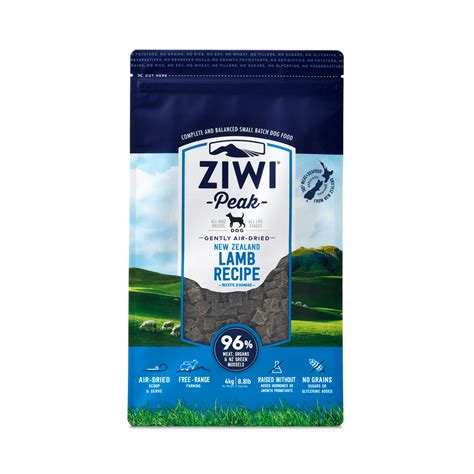 ZIWI PEAK AIR-DRIED DOG FOOD LAMB 454gm - 1Kg - 2.5Kg - 4Kg - Pet Nurture