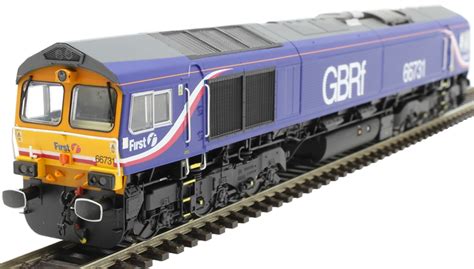 Hattons Originals H4-66-025-S Class 66 66731 in GBRf/First group livery ...