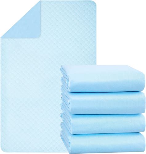 Washable Bed Pads for Seniors with Incontinence & for Children Potty Training, Also Good for ...