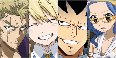 The Fairy Tail Guild Members, Ranked By Maturity | CBR