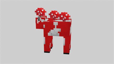 Minecraft Mushroom Cow 3D model - TurboSquid 2052448