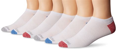 Mens No Show Liner Socks 6 Pack - Walmart.com