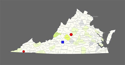 Interactive Map Of Virginia Counties Map | Images and Photos finder