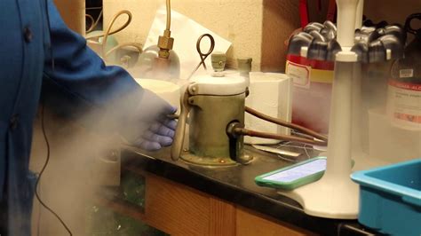 Making Dry Ice - Solid CO2 in the Lab - YouTube