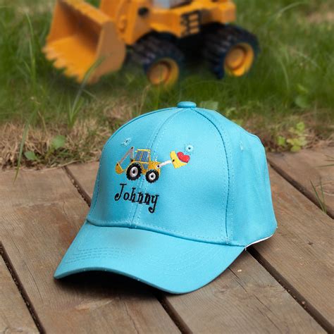 Personalized Name Kids Cotton Baseball Cap