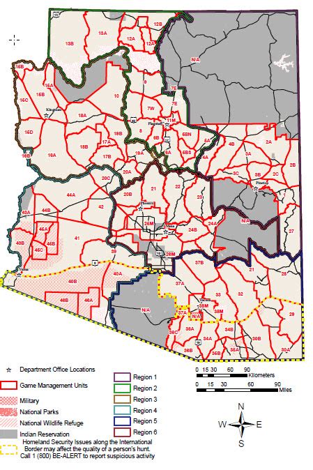 Arizona Game Management Units - Hunt Now Arizona