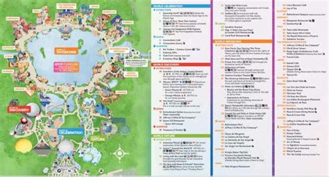 Discover What's New at Epcot with Updated Map - OFT Blog