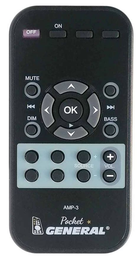 NAD AMP-3 - remote control duplicate - $16.0 : REMOTE CONTROL WORLD