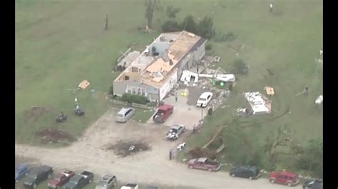 Kansas Tornado Damage - Governor Views From Air - YouTube