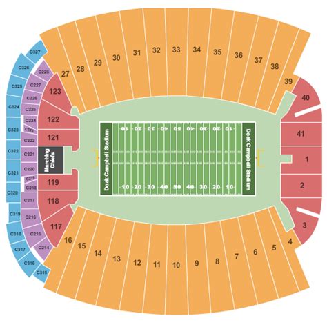 Doak Campbell Stadium Seating Chart | Doak Campbell Stadium Event 2024 Tickets & Schedule ...