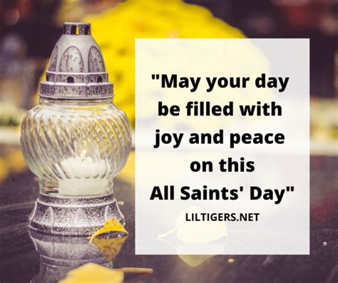 100 All Saints Day Quotes, Wishes, & Messages - Lil Tigers