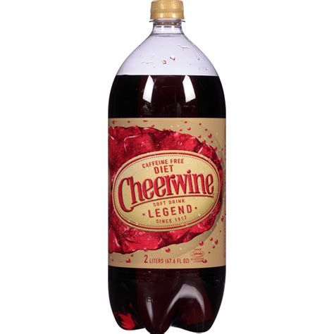 Cheerwine Soft Drink, Caffeine Free, Diet (67.6 fl oz) Delivery or ...