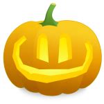 Six different pumpkin faces | Free SVG