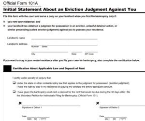 Landlord tenant eviction & bankruptcy - Ronald S. Cook, LLM, JD, MBA