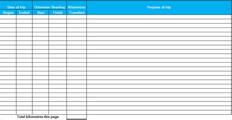 Free Excel Logbook Template - PRINTABLE TEMPLATES