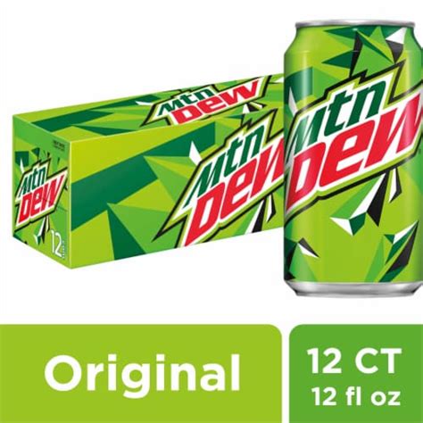 Mountain Dew® Soda Cans, 12 pk / 12 fl oz - Fry’s Food Stores