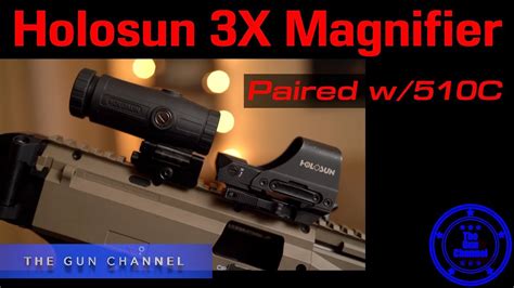 Holosun 3X Magnifier with HS510C | Best optics set up for the CZ ...