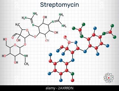 Streptomycin drug molecule Stock Photo - Alamy