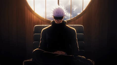 Wallpaper : Jujutsu Kaisen, Satoru Gojo, Anime screenshot, anime boys ...