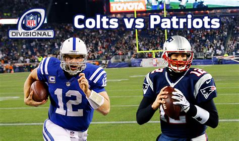 Colts vs Patriots: AFC Playoffs Betting Odds, Point Spread and tv info ...