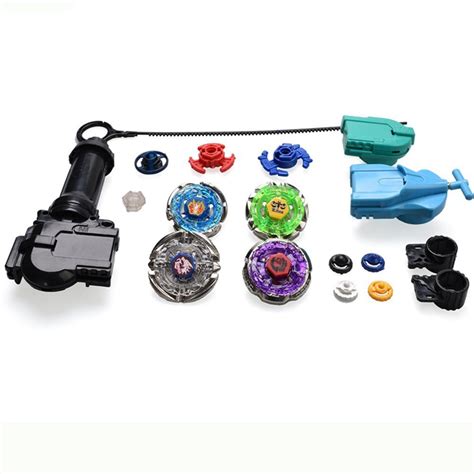 Top Metal Master Fusion Rapidity Fight Beyblade 4D Launcher Grip Set Kids Toys | eBay