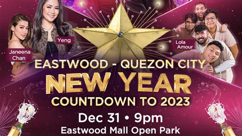 Eastwood City to host bigger, brighter New Year Countdown 2023 ...