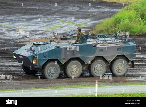 Type 96 Armored Personnel Carrier of Japan Ground Forces Stock Photo ...