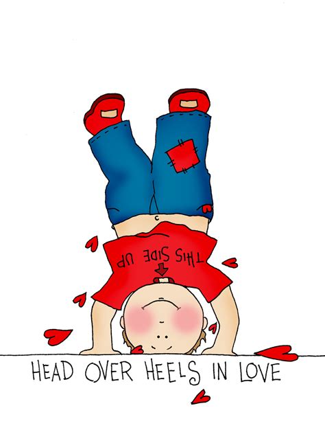 Free Dearie Dolls Digi Stamps: Head over heels in Love boy