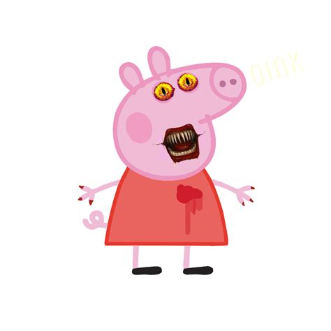 Peppa Pig Sprite Peppapig peppa evil poisonous scary freetoedit ...