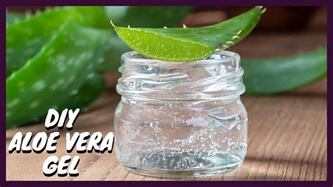 How To Make Aloe Vera Gel At Home | Homemade Natural Aloe Vera Gel - YouTube