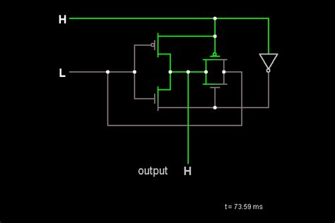 CMOS XOR - Online Circuit Simulator