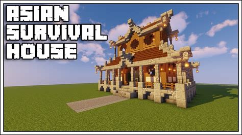 Minecraft House Tutorial Survival How To Build A Survival Starter House ...