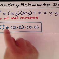 The Cauchy-Schwarz Inequality Tutorial | Sophia Learning