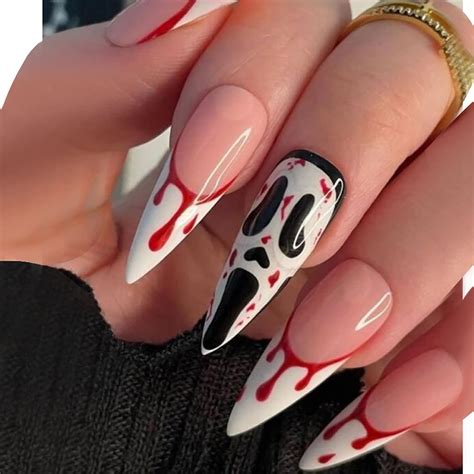 Spooky and Chic: Halloween Nails French Tip Ideas That Will Blow Your Mind!