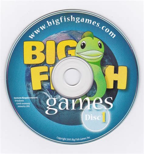 Big Fish Games CD: Issue 36 cover or packaging material - MobyGames