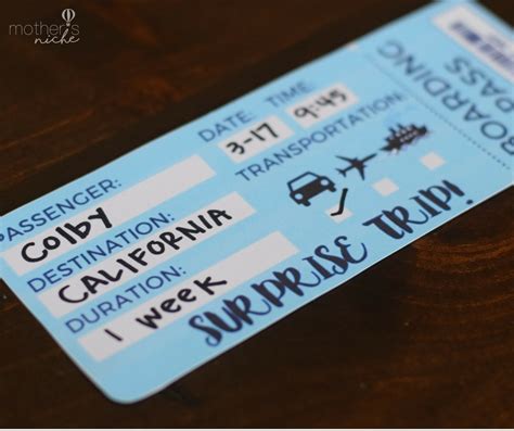 Mock Airline Ticket Template | HQ Printable Documents