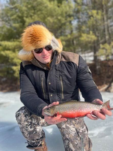 Guided Ice Fishing in Maine | Peterson's Guide Service