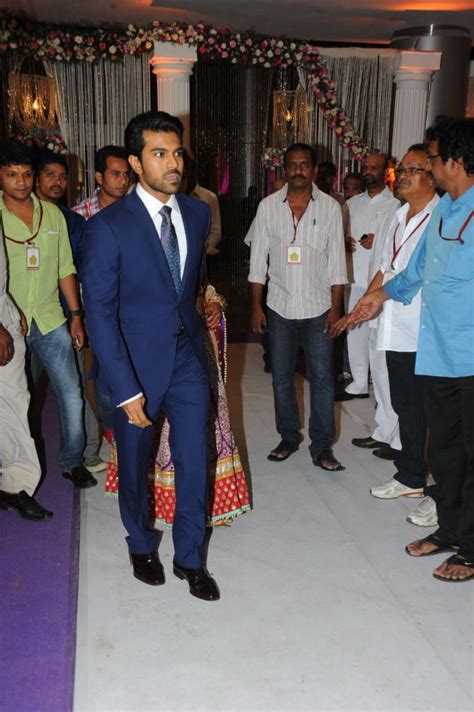 ACTRESS: Ram Charan Wedding Reception Photos