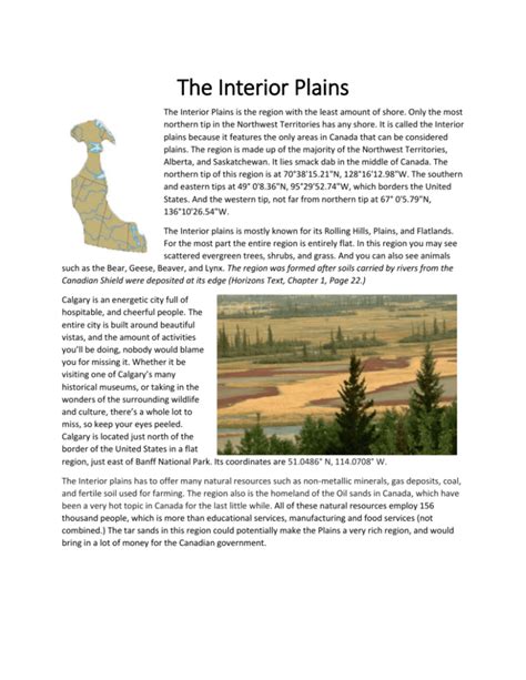 Interior Plains