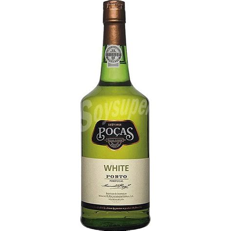 Pocas White vino generoso Oporto Botella 75 cl