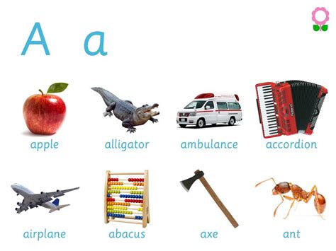 Alphabet list Vocabulary (App Store & Google Play)