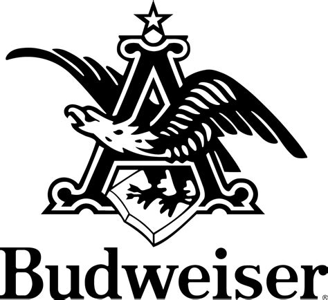 Budweiser Logo Black and White (4) – Brands Logos