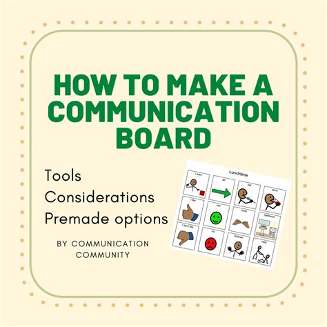 How to Make a Communication Board