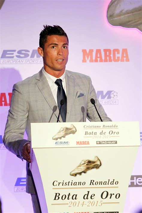 Cristiano Ronaldo Receives Golden Boot Award in Madrid – Celeb Donut