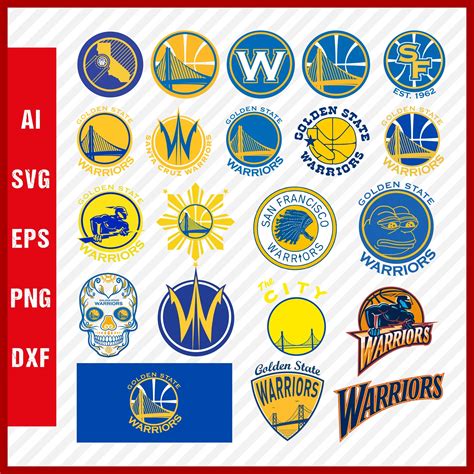 Golden State Warriors Logo SVG - Warriors SVG Cut Files, PNG - Inspire ...