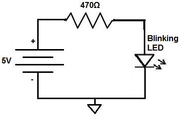 How to Build a Blinking LED Circuit